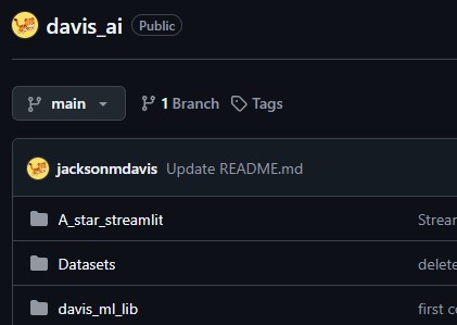 Jackson Davis - Coding Portfolio